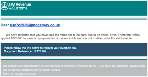 good-news-you-re-due-a-tax-refound-sic-from-hmrc-it-donut